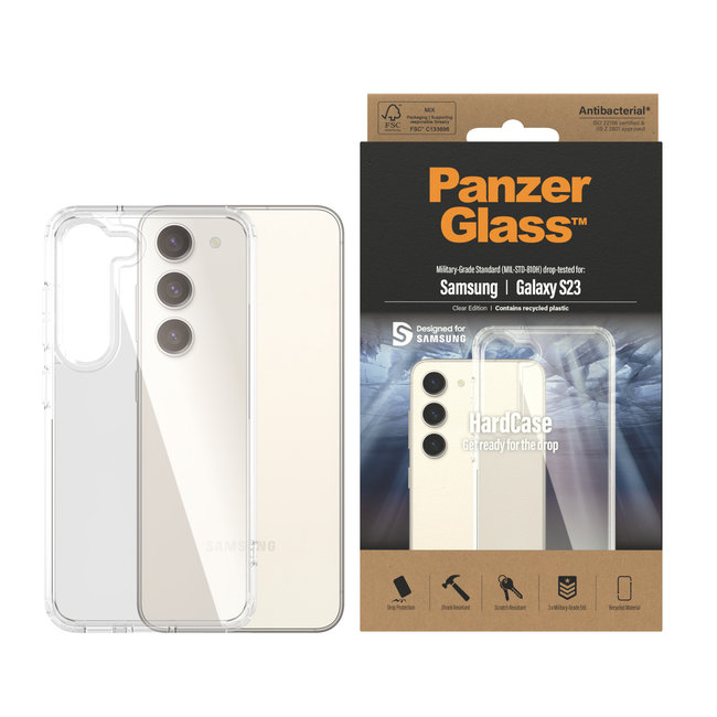 Puzdro HardCase AB pre Samsung Galaxy S23, transparentná