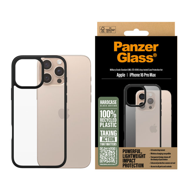 Puzdro HardCase pre iPhone 16 Pro Max, čierna