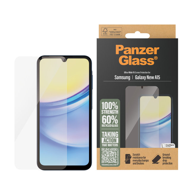 Tvrdené sklo UWF s aplikátorom  pre Samsung Galaxy A16/A16 5G, číra