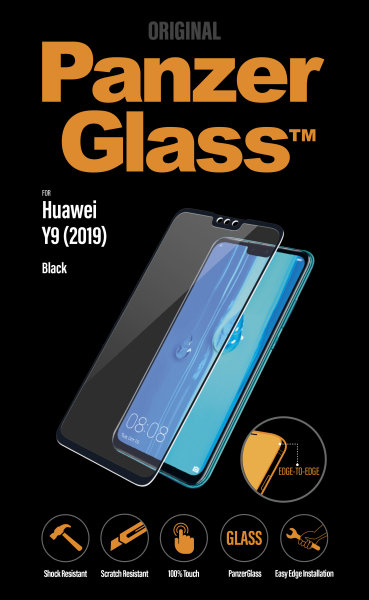 Tvrdené sklo pre Huawei Y9 (2019), čierna