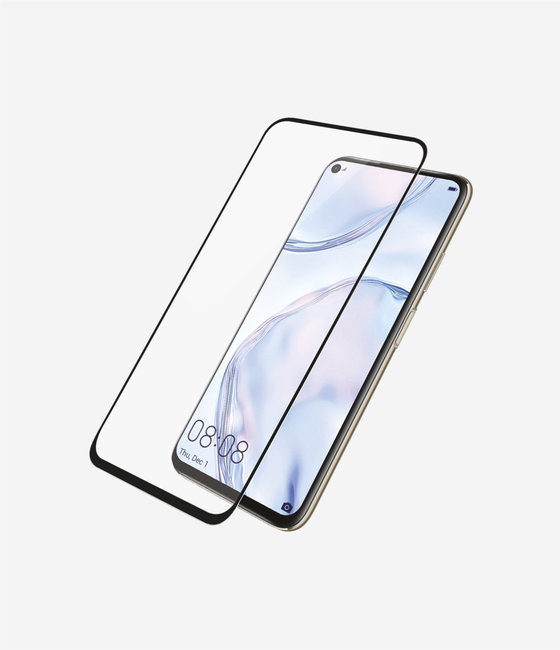 Tvrdené sklo Case Friendly pre Huawei P40 Lite, čierna