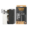 Bundle PicturePerfect + Tvrdené sklo UWF Privacy + Hard Case D3O pre iPhone 15 Pro