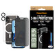 Bundle Hoops + Tvrdené sklo UWF Privacy + Hard Case pre iPhone 16