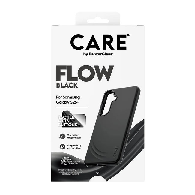 CARE - Puzdro FLOW s QI pre Samsung Galaxy S26+, čierna