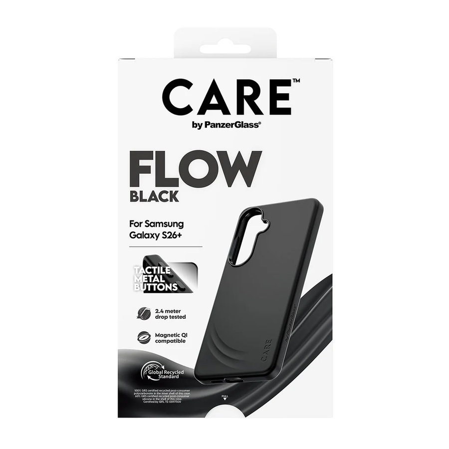 CARE - Puzdro FLOW s QI pre Samsung Galaxy S26+, čierna