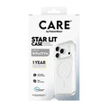 CARE - Puzdro Star Lit s MagSafe pre iPhone 18 Pro/17 Pro, transparentná