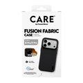CARE - Puzdro Fusion Fabric s MagSafe pre iPhone 18 Pro/17 Pro, čierna