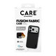 CARE - Puzdro Fusion Fabric s MagSafe pre iPhone 18 Pro/17 Pro, čierna