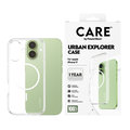 CARE - Puzdro Urban Explorer s MagSafe pre iPhone 17, biela