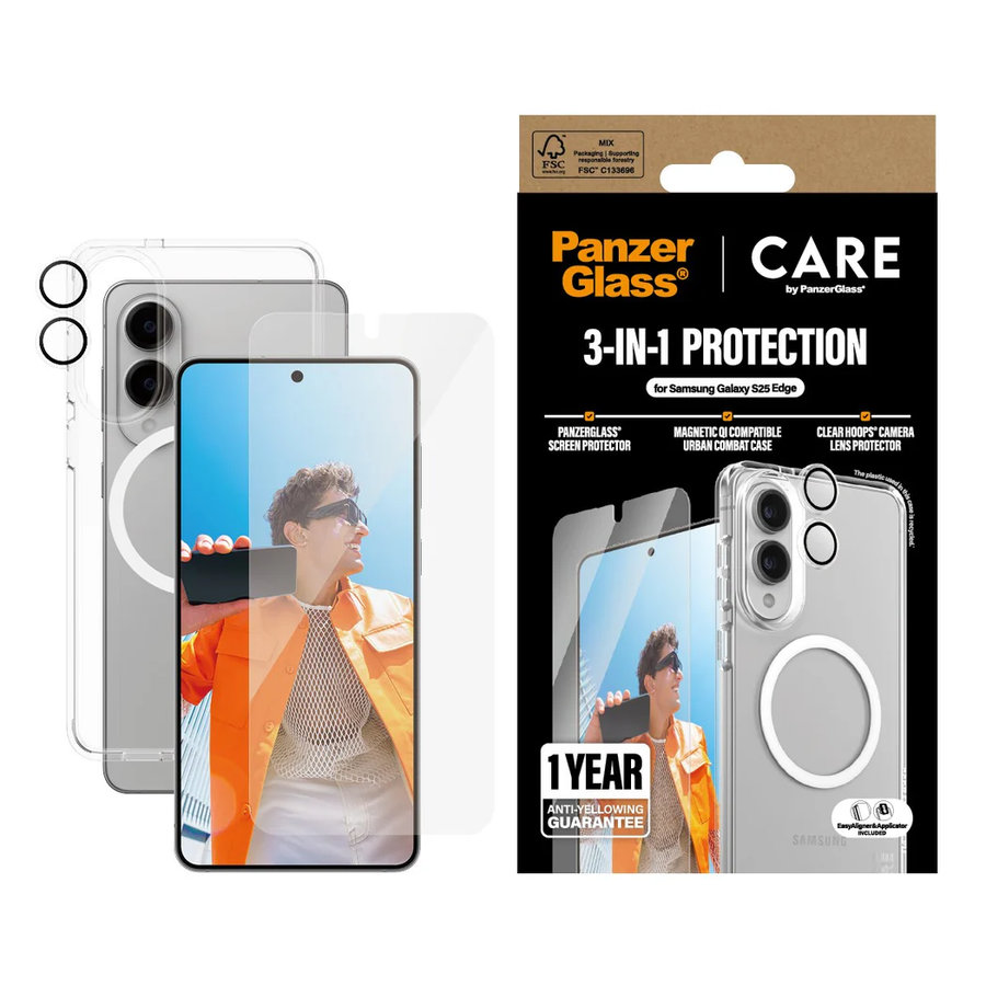 CARE - Bundle 3v1 pre Samsung Galaxy S25 Edge