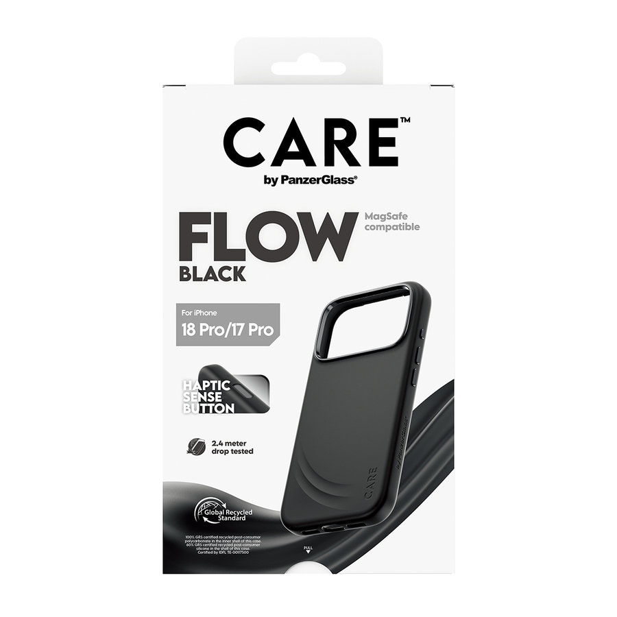 CARE - Puzdro FLOW s MagSafe pre iPhone 18 Pro/17 Pro, čierna