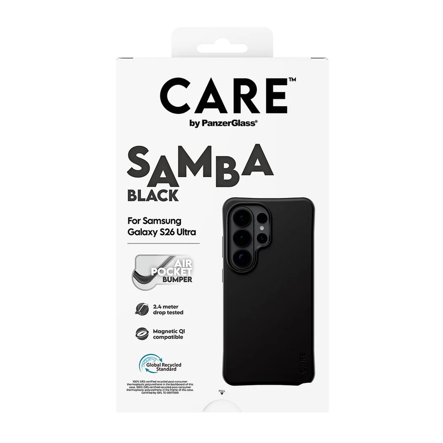 CARE - Puzdro Samba s QI pre Samsung Galaxy S26 Ultra, čierna