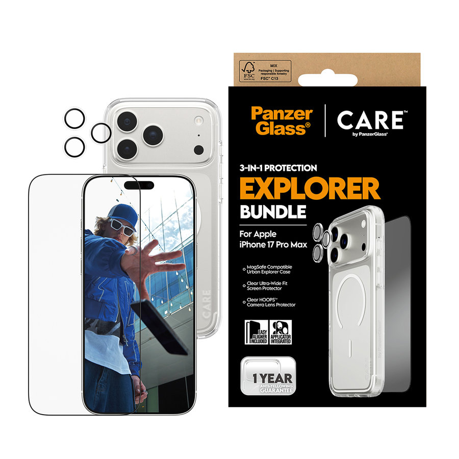 Bundle 3v1 Explorer pre iPhone 17 Pro Max