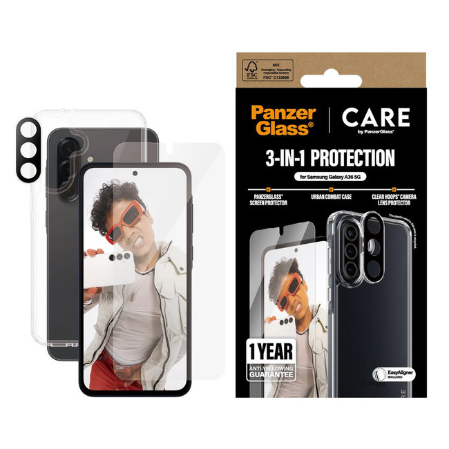 CARE - Bundle 3v1 pre Samsung Galaxy A36 5G