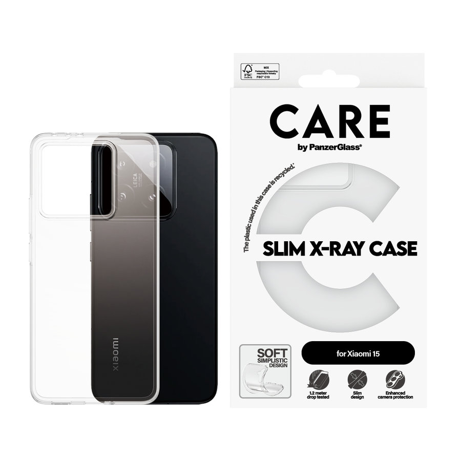 CARE - Puzdro X-Ray pre Xiaomi 15, transparentná