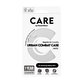 CARE - Puzdro Urban Combat s bielym QI pre Samsung Galaxy S25+, transparentná