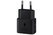 Samsung - Cestovný adaptér s rýchlonabíjaním EP-T2510, USB-C, 25 W, čierna