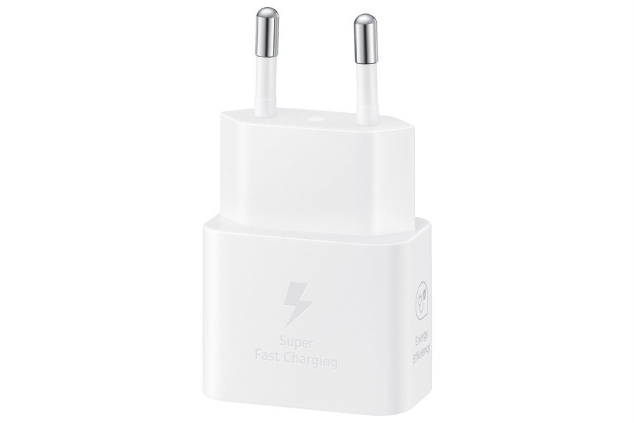 Samsung - Cestovný adaptér s rýchlonabíjaním EP-T2510, USB-C, 25 W, biela