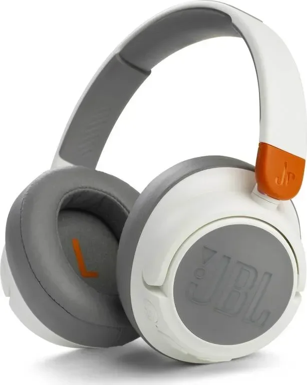 JBL - Detské bezdrôtové slúchadlá JR460NC, biela