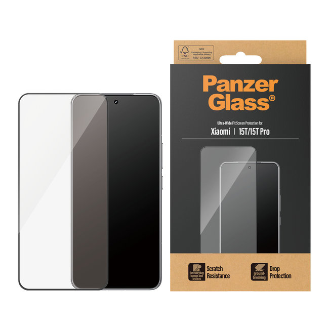 Tvrdené sklo UWF pre Xiaomi 15T/15T Pro, čierna