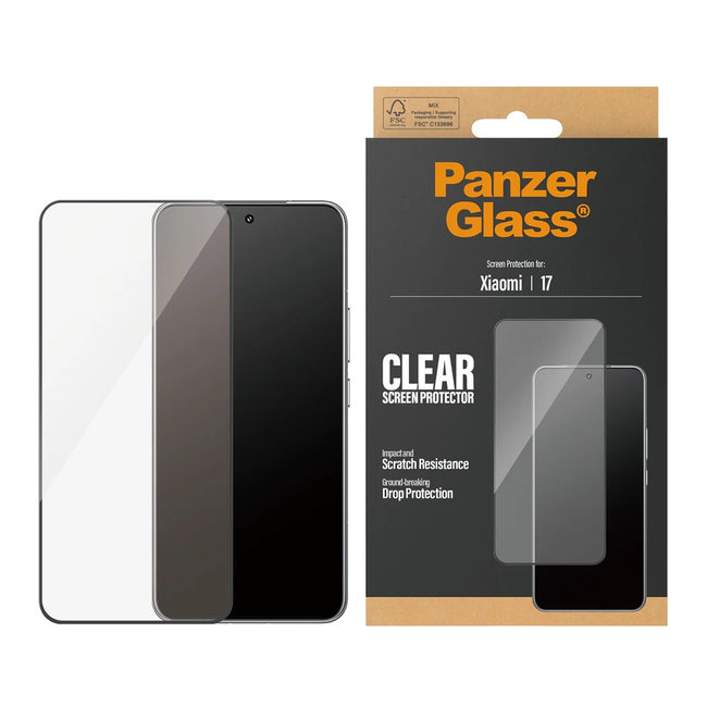 Tvrdené sklo UWF pre Xiaomi 17, čierna