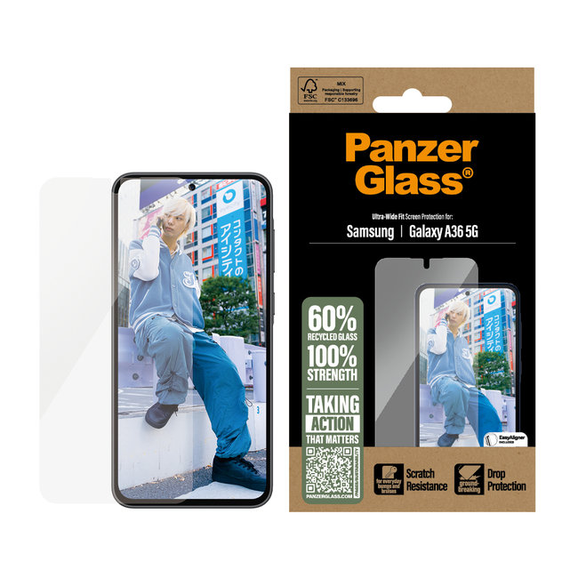 Tvrdené sklo UWF pre Samsung Galaxy A36 5G, číra