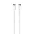 PURO - Kábel USB-C/USB-C, 240 W, Fabrik FABK4, 2 m, biela