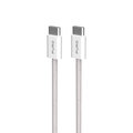 PURO - Kábel USB-C/USB-C, 60 W, Fabrik FABK4, 1,5 m, sandshell