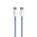PURO - Kábel USB-C/USB-C, 60 W, Fabrik FABK4, 1,5 m, blue lagon
