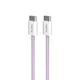 PURO - Kábel USB-C/USB-C, 60 W, Fabrik FABK4, 1,5 m, coraltastic