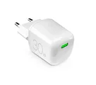 PURO - Cestovný adaptér MiniPro USB-C, GaN, 30 W, biela