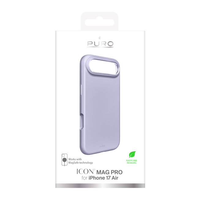 PURO - Puzdro ICON MAG PRO s MagSafe pre iPhone 17 Air, ružová
