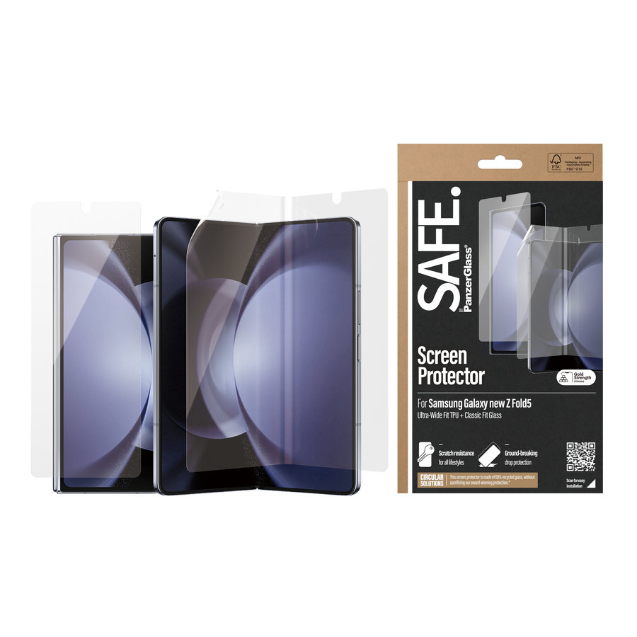 SAFE - Ochranná fólia UWF a tvrdené sklo pre Samsung Galaxy Z Fold6, číra
