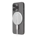 SBS - Magnetická bezdrôtová nabíjačka MagSafe, 10 W, biela