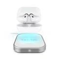 SBS - Bezdrôtová nabíjačka pre Airpods/Airpods Pro, 3 W, biela